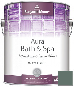 Краска Benjamin Moore Aura Bath & Spa Interior Paint Matte Finish (532) цвет AC-21 BM AC-21