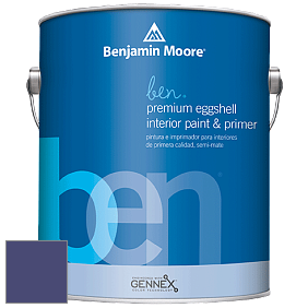 Benjamin Moore Ben W626 Premium Interior Latex Eggshell краска цвет 2068-20 Grape Gum