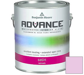 Краска Benjamin Moore 792. Advance Interior Paint-Satin эмаль цвет 2077-60 Valentine's Day
