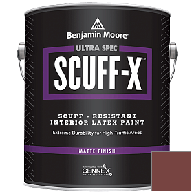 Краска Ultra Spec SCUFF-X Interior Matte Finish (484) цвет 2084-10 Brick Red