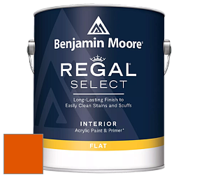 Benjamin Moore 547 Regal Select Waterborne Interior Flat Finish краска цвет RAL 2009 