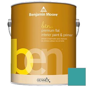 Краска Ben Premium Interior Latex Flat (W625) цвет 741 San Jose Blue