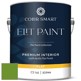 COLOR SMART CS 745 ELIT PAINT глубокоматовая моющаяся краска цвет 2029-10 Basil Green