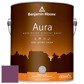 Benjamin Moore Aura 634 Waterborne Exterior Low Lustre Finish краска цвет 2075-20 Mulberry