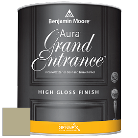 Benjamin Moore Aura 148 Grand Entrance High Gloss эмаль цвет AF-410 