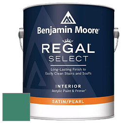 Benjamin Moore 550 Regal Select Waterborne Interior Pearl Finish краска цвет 609 Lucky Shamrock
