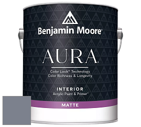 Benjamin Moore Aura 522 Interior Paint - Matte краска цвет NCS S 5010-R70B 