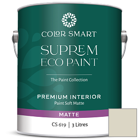 Краска COLOR SMART CS 619 SUPREM ECO PAINT матовая краска цвет OC-43 BM OC-43