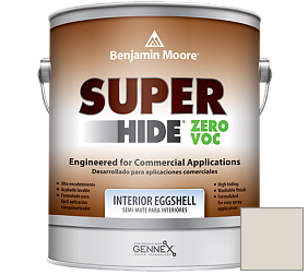 Краска Benjamin Moore 357. Super Hide Zero Voc Interior Eggshell краска цвет 981 Wind's Breath