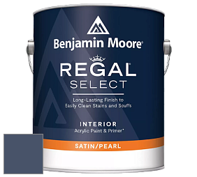 Benjamin Moore 550 Regal Select Waterborne Interior Pearl Finish краска цвет 826 Stunning