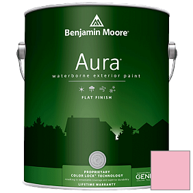Краска Aura Waterborne Exterior Flat Finish (629) цвет 1325 Pure Pink