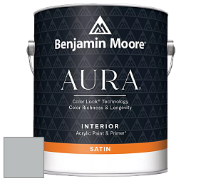 Benjamin Moore Aura 526 Waterborne Interior Satin Finish покрытие цвет NCS S 2502-B50G 