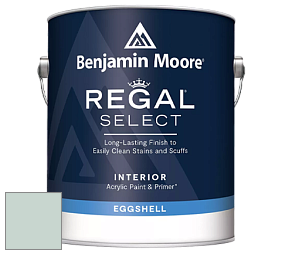 Benjamin Moore 549 Regal Select Waterborne Interior Eggshell Finish краска цвет 708 White Rain