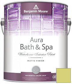 Краска Benjamin Moore Aura Bath & Spa Interior Paint Matte Finish (532) цвет 403 Candy Green