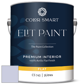 COLOR SMART CS 745 ELIT PAINT глубокоматовая моющаяся краска цвет 2070-60 Lavender Mist