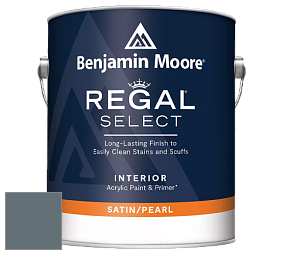 Benjamin Moore 550 Regal Select Waterborne Interior Pearl Finish краска цвет NCS S 6010-B10G 