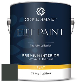 COLOR SMART CS 745 ELIT PAINT глубокоматовая моющаяся краска цвет NCS S 8505-G 