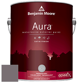Benjamin Moore Aura 631 Waterborne Exterior Satin Finish краска цвет AF-640 