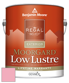 Benjamin Moore W103 Regal Select Exterior Paint-MoorGard Low Lustre Finish краска цвет 2002-50 Tickled Pink