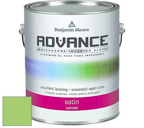 Benjamin Moore 792 Advance Interior Paint-Satin эмаль цвет 2030-40 Spring Leaf