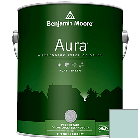 Краска Aura Waterborne Exterior Flat Finish (629) цвет 674 Spring Sky