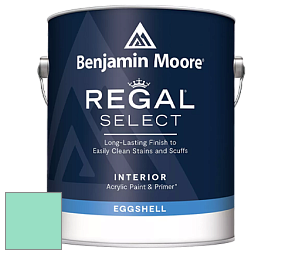 Benjamin Moore 549 Regal Select Waterborne Interior Eggshell Finish краска цвет 2039-50 Mermaid Green