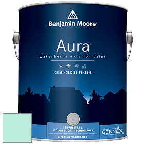 Benjamin Moore Aura 632 Waterborne Exterior Semi-Gloss Finish краска цвет 2044-60 Crystal Clear