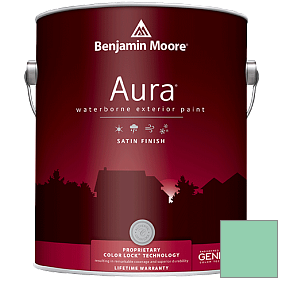 Краска Aura Waterborne Exterior Satin Finish (631) цвет 578 Florida Keys