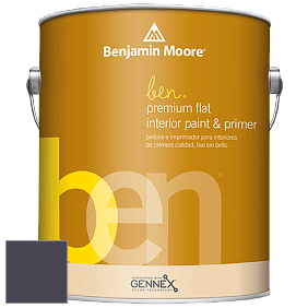 Benjamin Moore Ben W625 Premium Interior Latex Flat краска цвет 2069-10 Deep Mulberry