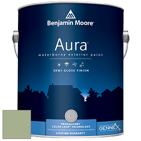 Benjamin Moore Aura 632 Waterborne Exterior Semi-Gloss Finish краска цвет AF-450 