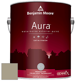 Benjamin Moore Aura 631 Waterborne Exterior Satin Finish краска цвет AF-395 
