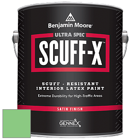 Benjamin Moore 486 Ultra Spec SCUFF-X Interior Satin Finish краска цвет 2033-40 Lime Tart