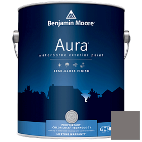 Краска Aura Waterborne Exterior Semi-Gloss Finish (632) цвет 1462 Gray Mountain