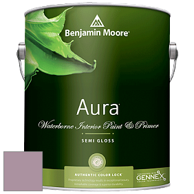 Benjamin Moore Aura 528 Waterborne Interior Semi-gloss Finish краска цвет NCS S 3020-R30B 
