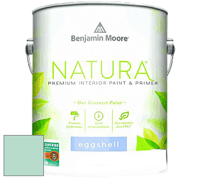 Benjamin Moore 513 Natura Interior Eggshell Finish краска с блеском цвет 598 Surf 'n Turf