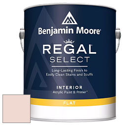 Benjamin Moore 547 Regal Select Waterborne Interior Flat Finish краска цвет 1185 Sugarcane