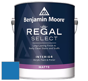 Benjamin Moore 548 IRegal Select Interior Paint - Matte краска цвет 2066-30 Big Country Blue