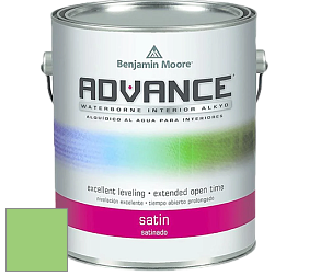 Benjamin Moore 792 Advance Interior Paint-Satin эмаль цвет 2032-40 Citrus Green