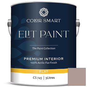 Краска COLOR SMART CS 745 ELIT PAINT глубокоматовая моющаяся краска цвет 2110-40 Seaside Sand