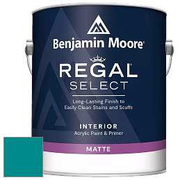 Benjamin Moore 548 IRegal Select Interior Paint - Matte краска цвет 2056-30 Surf Blue