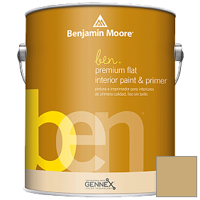 Краска Ben Premium Interior Latex Flat (W625) цвет 257 Honey Oak