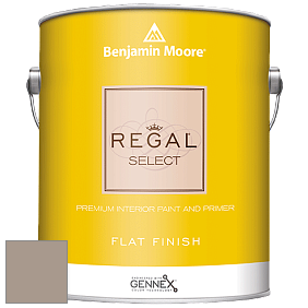 Benjamin Moore 547 Regal Select Waterborne Interior Flat Finish краска цвет 1006 Creekbed