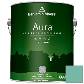 Краска Aura Waterborne Exterior Flat Finish (629) цвет 648 Kokopelli Teal