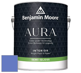 Benjamin Moore Aura 528 Waterborne Interior Semi-gloss Finish краска цвет NCS S 2060-R70B 