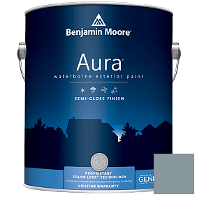Краска Aura Waterborne Exterior Semi-Gloss Finish (632) цвет HC-145 BM HC-145