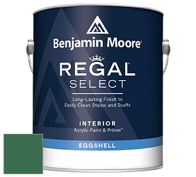 Benjamin Moore 549 Regal Select Waterborne Interior Eggshell Finish краска цвет 2040-20 Green Meadows