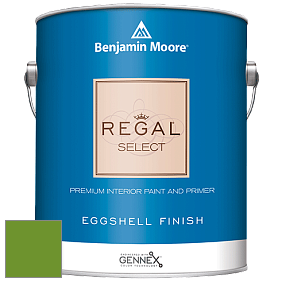 Benjamin Moore 549 Regal Select Waterborne Interior Eggshell Finish краска цвет 2029-10 Basil Green