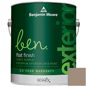 Краска Ben Waterborne Exterior Flat Finish (541) цвет 998 Cabot Trail