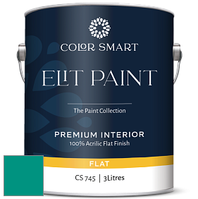 COLOR SMART CS 745 ELIT PAINT глубокоматовая моющаяся краска цвет 2048-30 Aruba Blue