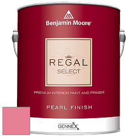 Benjamin Moore 550 Regal Select Waterborne Interior Pearl Finish краска цвет 2002-40 Flamingo's Dream